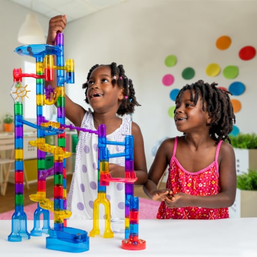National Geographic™ Glow-in-the-Dark Marble Run Perspective: back
