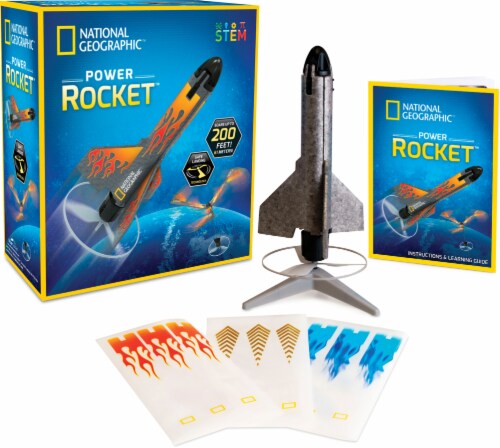 National Geographic™ Power Rocket™ Perspective: back