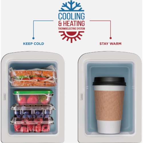 Chefman Mini Portable Personal Fridge White, 1 ct Fred Meyer