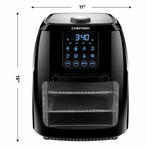 Chefman Multi-Functional Digital Air Fryer - Black, 1 ct - Fred Meyer