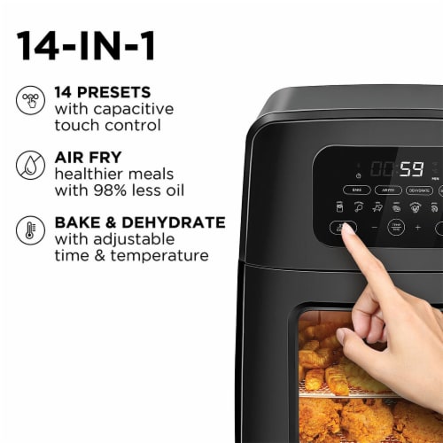 Chefman Digital Air Fryer + Oven - Black, 1 ct - Fry's Food Stores