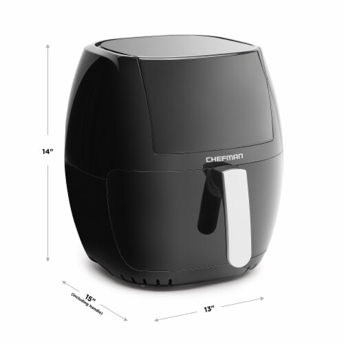 Chefman TurboFry Touch Air Fryer Black, 8 qt Fred Meyer