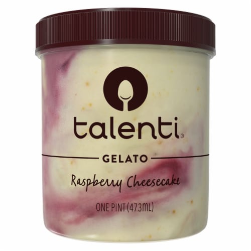 Talenti Raspberry Cheesecake Gelato Pint Perspective: back