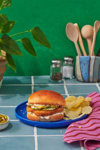 Impossible™ Plant-Based Frozen Chicken Patties Perspective: back
