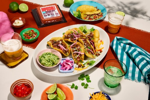 Impossible™ Plant-Based Lite Beef Perspective: back