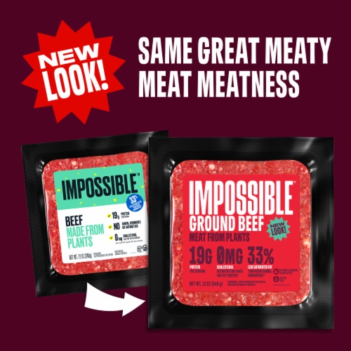 Impossible™ Plant-Based Beef Perspective: back