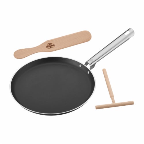 BALLARINI Cookin'Italy by HENCKELS Crepe Pan Set, Non-Stick, Made in Italy Perspective: back