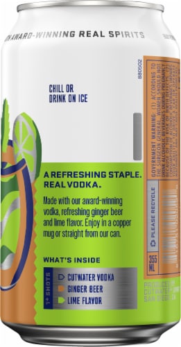 Cutwater® Spirits Fugu Vodka Mule Cocktail Perspective: back