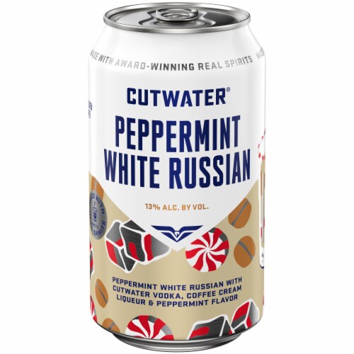 Cutwater Peppermint White Russian Perspective: back