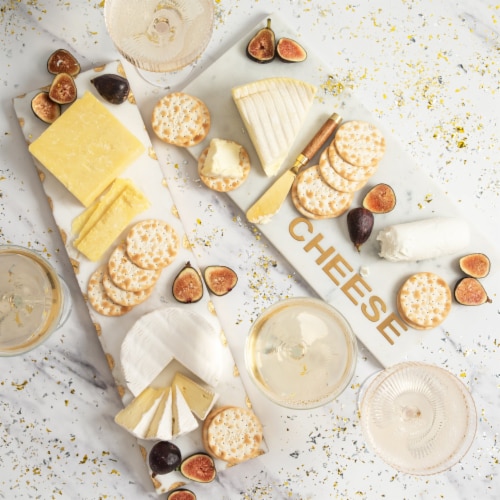 igourmet Mouthwatering Champagne Cheese Sampler and Assortment in Gift Box (26.2 ounce) Perspective: back