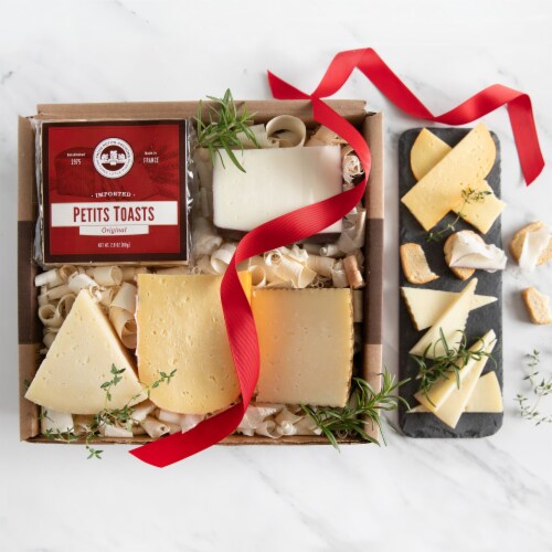 Spanish Cheese Assortment in Gift Box (32.75 ounce) Perspective: back