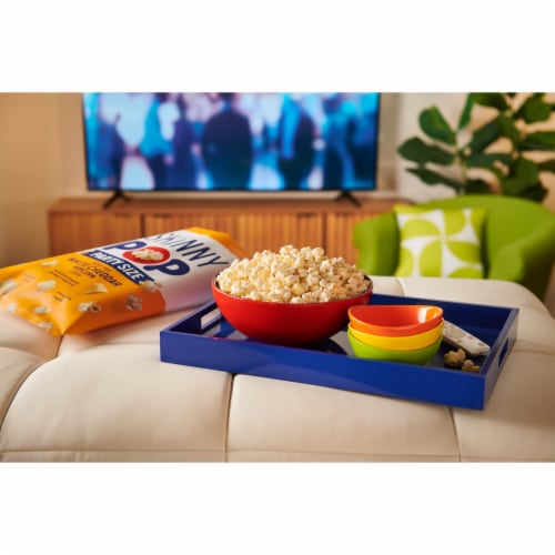 SkinnyPop White Cheddar Dairy Free Popcorn Perspective: back