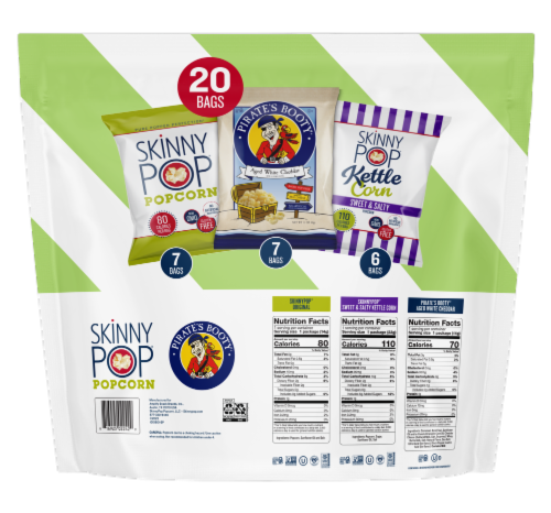 SkinnyPop Family Snack Pack Perspective: back