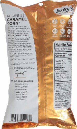 Jody's® Popcorn Recipe 53 Caramel Corn Perspective: back