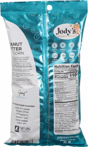 Jody's® Popcorn Peanut Butter Popcorn Perspective: back