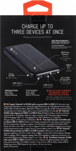 Helix USB Power Bank Perspective: back