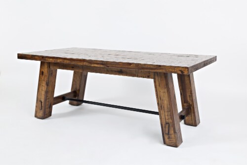 Cannon Valley Trestle Cocktail Table Perspective: back