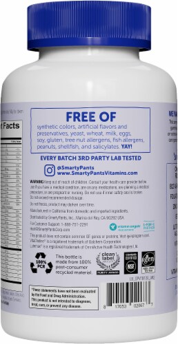 SmartyPants® Teen Guy Complete Multivitamin Gummies Perspective: back