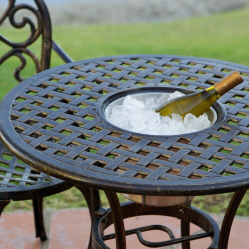 Copper bistro online set