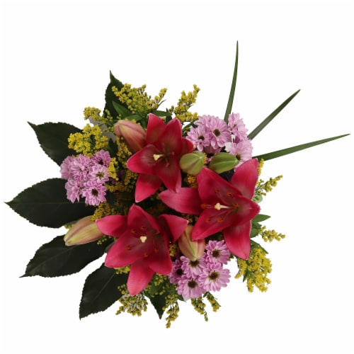 Lily Garden Easter Bouquet - Assorted Perspective: back