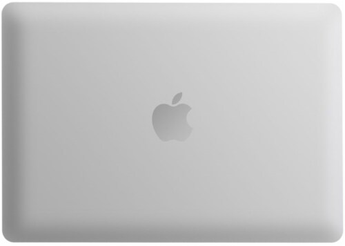 iBenzer Laptop Case for MacBook Pro Touch Bar & Non-Touch Bar - Clear Perspective: back