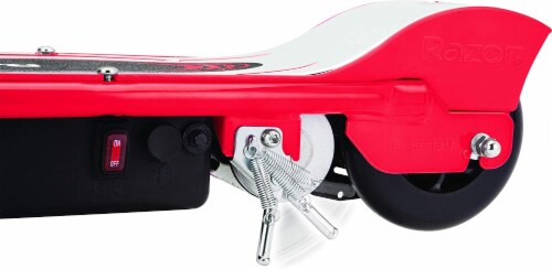 Razor E100 Electric Scooter - Red Perspective: back