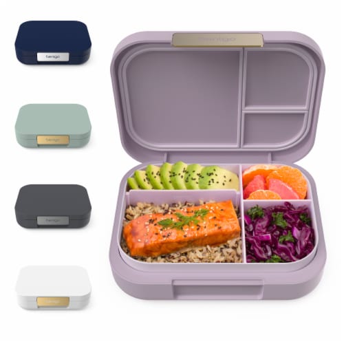Bentgo® Modern Leak Proof Lunchbox - Orchid Perspective: back
