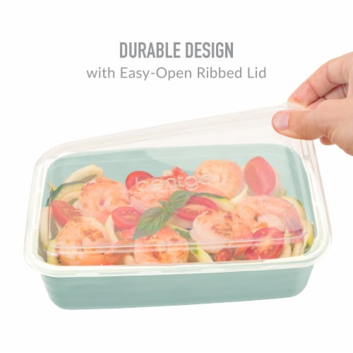 Bentgo® Plastic Meal Prep Containers - Pastel Perspective: back