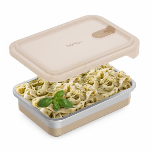 Bentgo® Microsteel™ Gold Container - Gold Perspective: back
