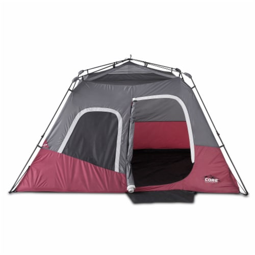 CORE Instant Cabin 11 x 9 Foot 6 Person Cabin Tent with Air Vents