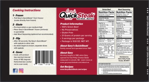 Wow Seasoning - Gary's QuickSteak