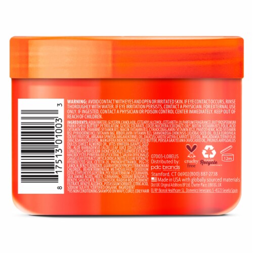 Cantu Shea Butter Coconut Curling Cream Perspective: back