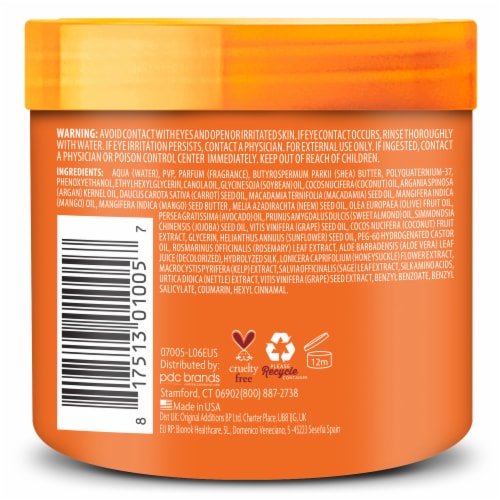 Cantu Shea Butter Moisturizing Twist and Lock Gel for Natural Hair Perspective: back