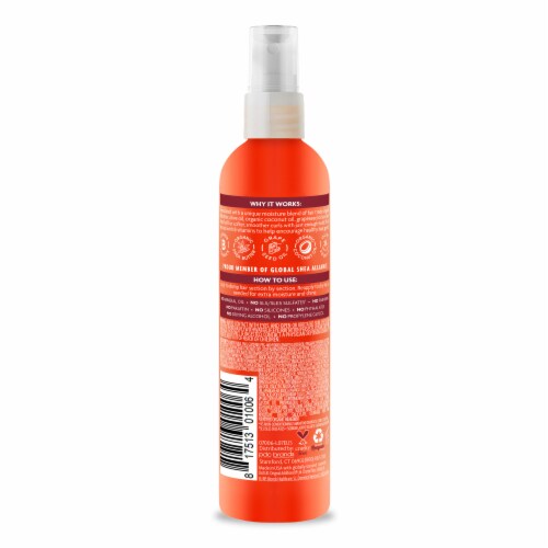Cantu® for Natural Hair Coconut Oil Shine & Hold Mist Perspective: back