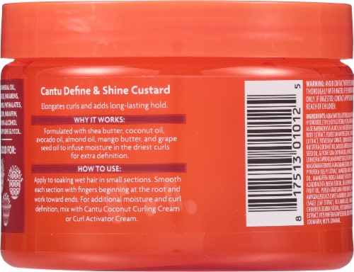 Cantu® Define & Shine Custard Perspective: back