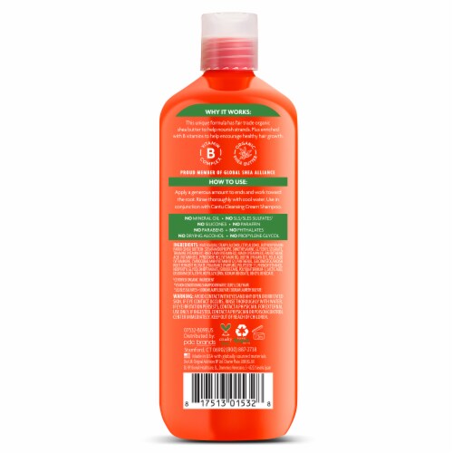 Cantu® Shea Butter Sulfate-Free Hydrating Cream Conditioner Perspective: back