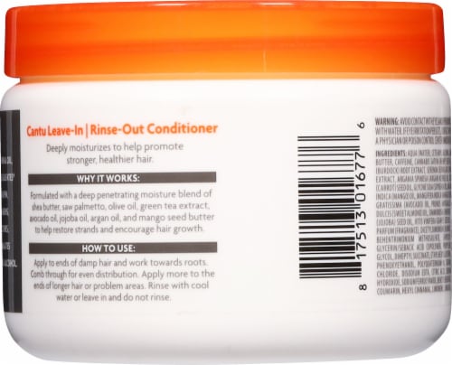 Cantu® Men’s Collection Shea Butter Leave-In Conditioner Perspective: back