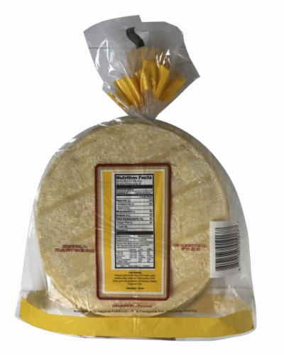 El Comal Yellow Corn Ranch Tortillas Perspective: back