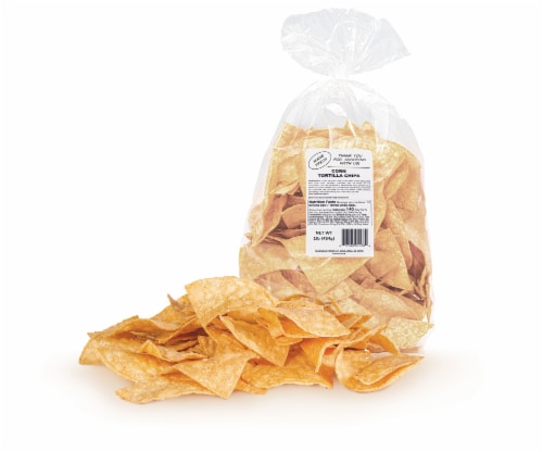 Made Fresh Corn Tortilla Chips Perspective: back
