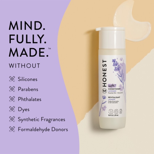 The Honest Company Calm Lavender Conditioner Perspective: back