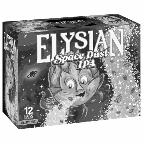 Elysian Space Dust Craft IPA Beer Perspective: back