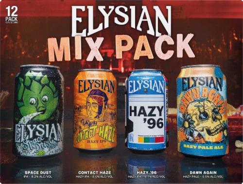 Elysian Brewing Mix Pack Perspective: back