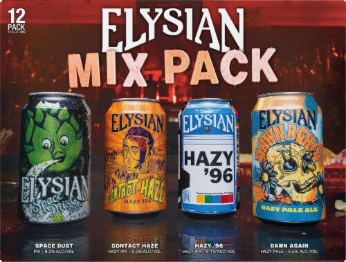 Elysian Brewing Mix Pack Perspective: back
