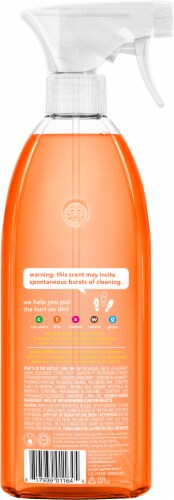 Method All Purpose Natural Surface Cleaning Spray Clementine Perspective: back