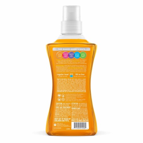 Method Ginger Mango Laundry Detergent Perspective: back