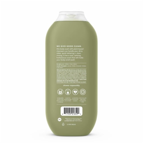 Method Juniper + Sage Men Body Wash Perspective: back