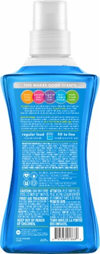 Method 4X Concentrated 66 Loads Fresh Air Laundry Detergent Perspective: back