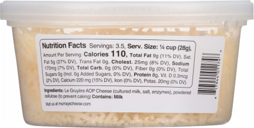 Murray's Shredded Gruyere Perspective: back