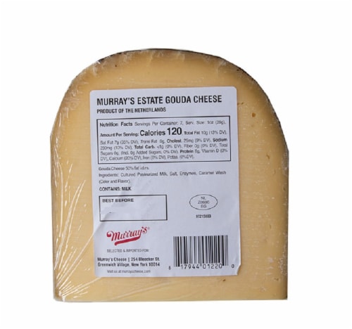 Murray's® Estate Gouda Cheese Perspective: back