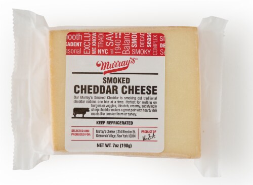 Murray's® Smoked Cheddar Cheese Block Perspective: back